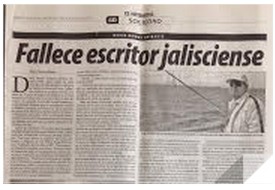 FALLECE ESCRITOR JALISCIENSE.