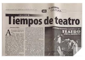 TIEMPOS DE TEATRO.