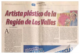 FRANCISCO CONTRERAS MONTAÑO: ARTISTA PLÁSTICO DE LA REGIÓN DE LOS VALLES.